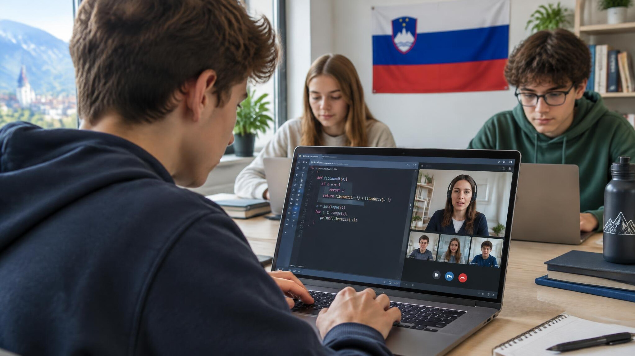 slovenian students learning programming