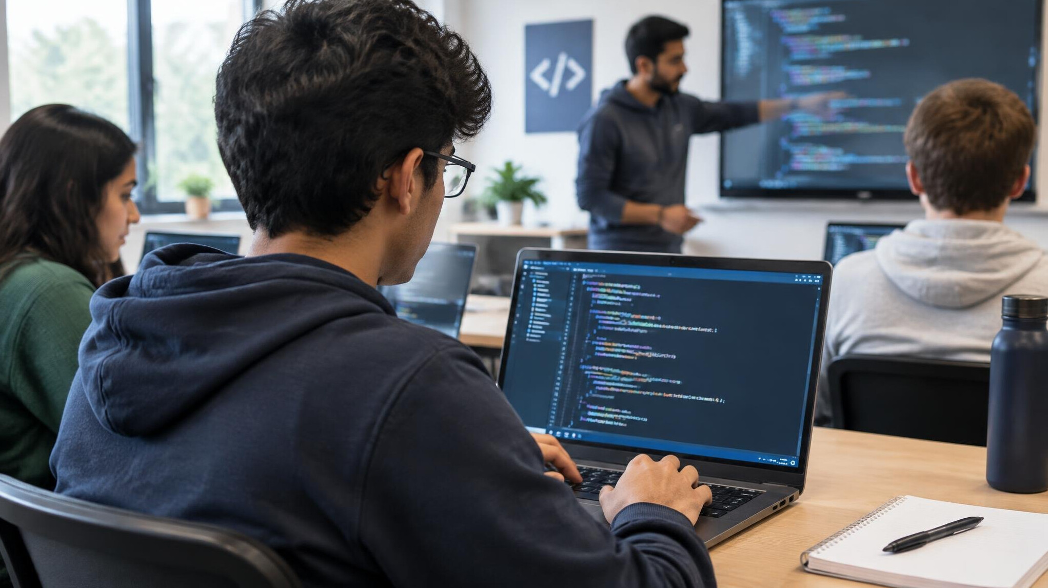programming course students