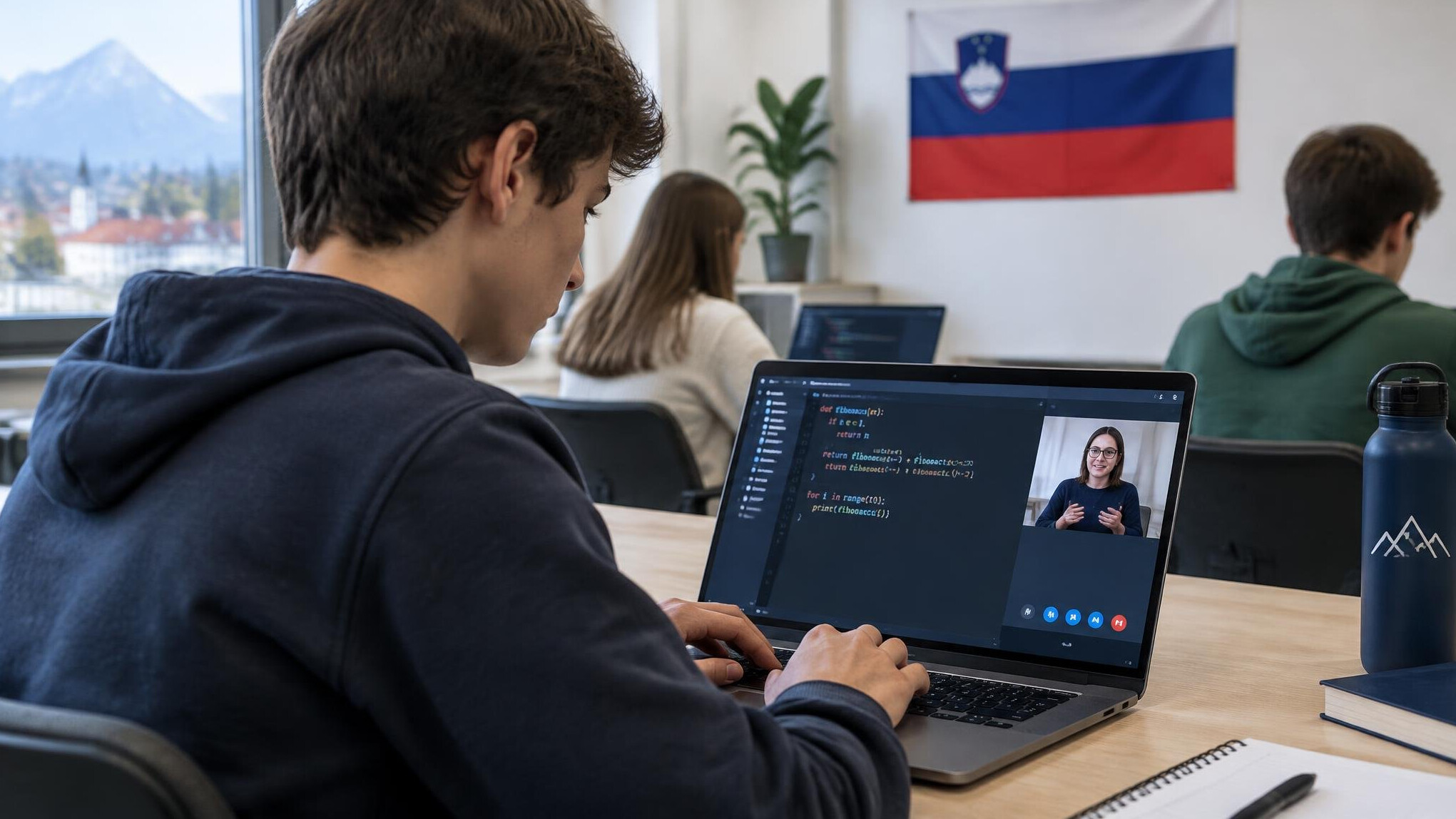 slovenian students learning programming